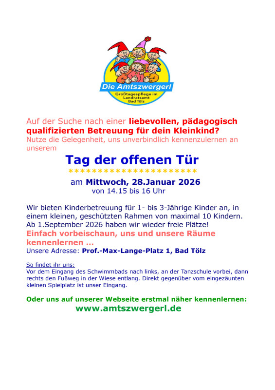 Tag der offenen Tür